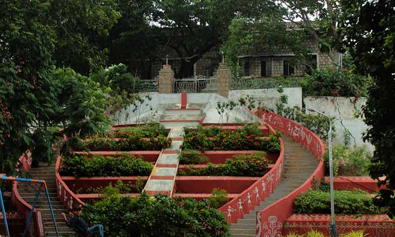 A lovely park in Gandhi Khilla