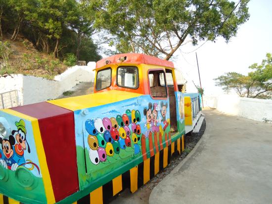 Take the Gandhi Hills train to see the city of Vijayavada.